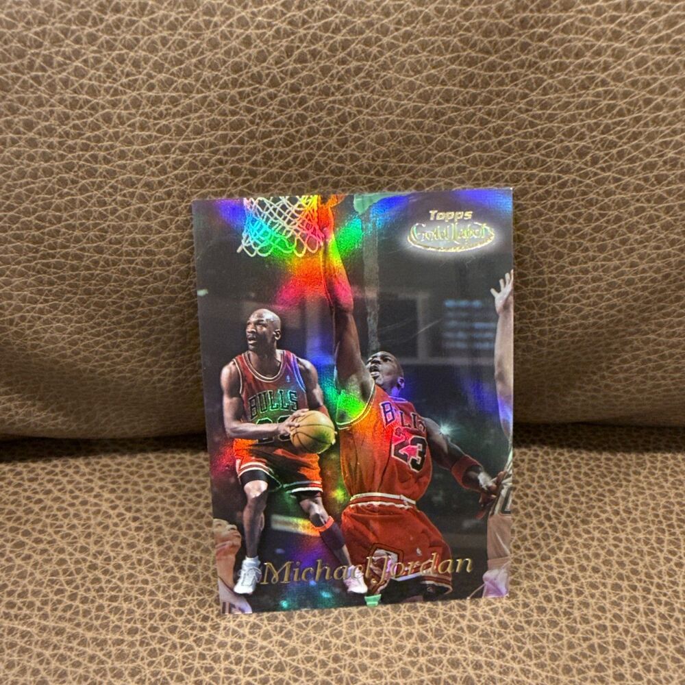 Topps Gold Label - Michael Jordan #11 Insert Chicago Bulls Card NBA Basketball